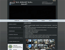 Tablet Screenshot of giramet.ro